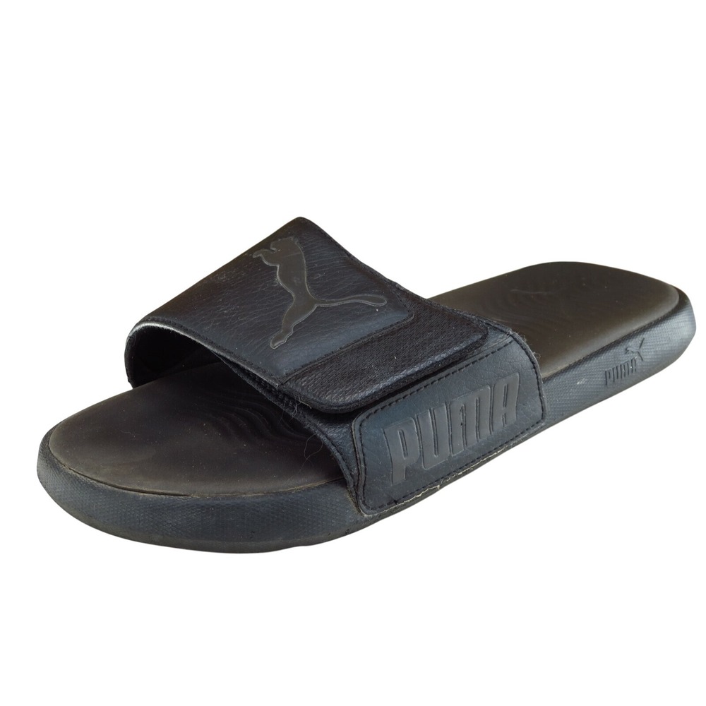 PUMA Sz 8 Standard Black Slide Synthetic Women Sandals